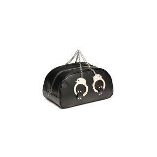 XR Brands Tasche mit Handschellen Griffe schwarz