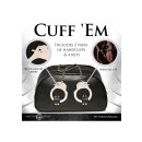 XR Brands Tasche mit Handschellen Griffe schwarz