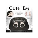 XR Brands Tasche mit Handschellen Griffe schwarz