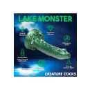 XR Brands Cockness Monster - Sea Monster Dildo green
