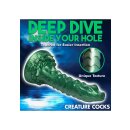 XR Brands Cockness Monster - Sea Monster Dildo green