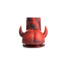 XR Brands Devil Demon Dildo red
