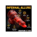 XR Brands Devil Demon Dildo red