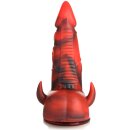 XR Brands Devil Demon Dildo red