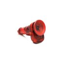 XR Brands Devil Demon Dildo red