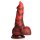 XR Brands Devil Demon Dildo red