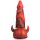 XR Brands Devil Demon Dildo red