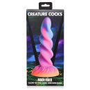 XR Brands Moon Rider Einhorn Dildo leuchtet im dunklen bunt