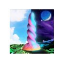 XR Brands Moon Rider Einhorn Dildo leuchtet im dunklen bunt