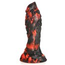 XR Brands Sensenmann Dildo schwarz, rot