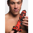 XR Brands Sensenmann Dildo schwarz, rot