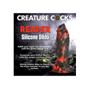 XR Brands Sensenmann Dildo schwarz, rot