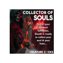 XR Brands Sensenmann Dildo schwarz, rot