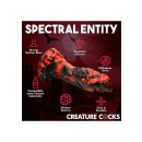 XR Brands Sensenmann Dildo schwarz, rot