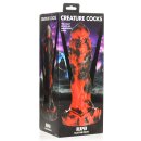 XR Brands Sensenmann Dildo schwarz, rot