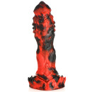 XR Brands Sensenmann Dildo schwarz, rot