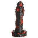 XR Brands Sensenmann Dildo schwarz, rot