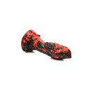 XR Brands Sensenmann Dildo schwarz, rot