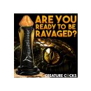 XR Brands Schlangen Dildo gold