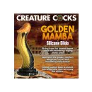 XR Brands Schlangen Dildo gold