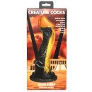 XR Brands Schlangen Dildo gold