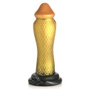 XR Brands Schlangen Dildo gold