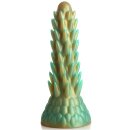 XR Brands Stegosaurus Cactus Reptile Silicone Dildo green