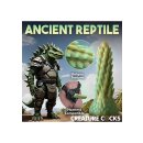 XR Brands Stegosaurus Cactus Reptile Silicone Dildo green