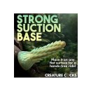 XR Brands Stegosaurus Cactus Reptile Silicone Dildo green