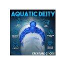 XR Brands Poseidons Octo Penisring aus Silikon blau