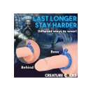 XR Brands Poseidons Octo Penisring aus Silikon blau