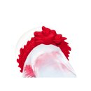 XR Brands Rise of the Dragon Penisring aus Silikon rot