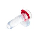 XR Brands Rise of the Dragon Penisring aus Silikon rot