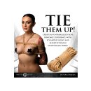 XR Brands Premium braided jute rope 30 cm brown