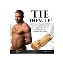 XR Brands Premium braided jute rope 30 cm brown