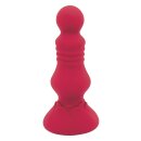 Sectret Küsse Rosenknospe Analplug rot 4,1 cm