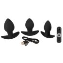 Black Velvets Vibrating Butt plugs