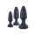 Dream Toys Startroopers Mars Vibration Anal Plug Training Set blau