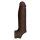 Shaft penis sheath 17.5 cm Mahogany