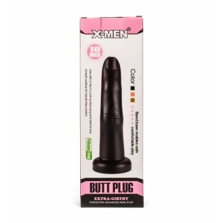 X-MEN Extra Girthy Anal Plug Black 5,2 cm