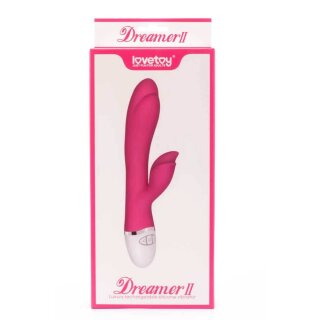 Lovetoy Dreamer II Vibrator Rose Red