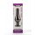 X-MEN Secret Shine Metall Analplug S Kristall Schwarz