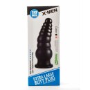 X-MEN Analplug Extra Large Schwarz 9 cm