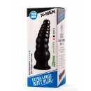 X-MEN Analplug Extra Large Schwarz 9 cm