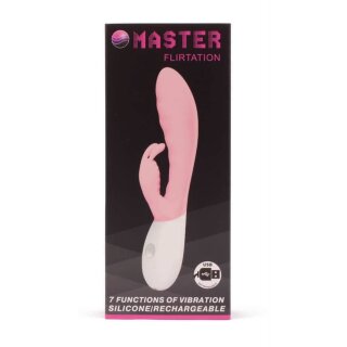 Pretty Love Master Flirtation G-spot Rabbit vibrator pink
