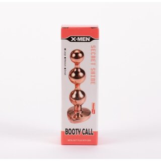 X-MEN Analplug Secret Shine Booty Call M 2,5 cm