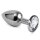 Lovetoy Rosebud Classic Metall Plug S Clear