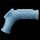 Lovetoy Vibrating Drip Knights Ring with Scrotum Sleeve Blue