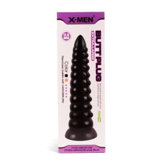 X-MEN Anal Plug Schwarz 7,5 cm
