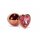 X-MEN Secret Shine Metall Anal Plug Rose Gold Herz S